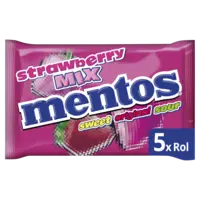 Mentos Strawberry mix 5-pack