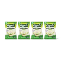Organix Apple rice cake clouds 7m+ 4-pack