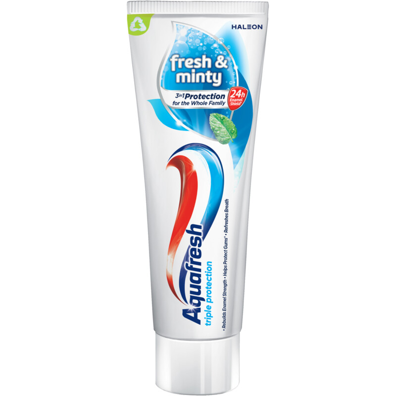 Een afbeelding van Aquafresh Freshmint 3-in-1 bescherming tandpasta