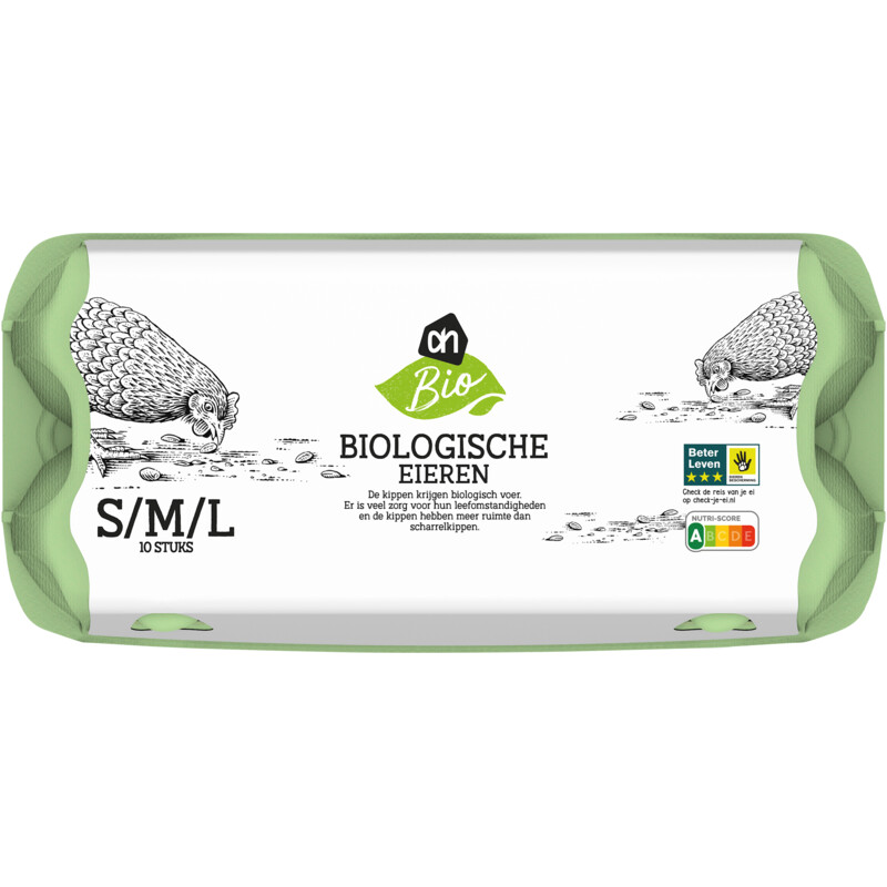 Een afbeelding van AH Biologisch Eieren S M L