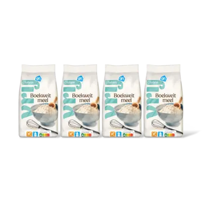 pdp-image-AH Glutenvrij Boekweit meel 4-pack