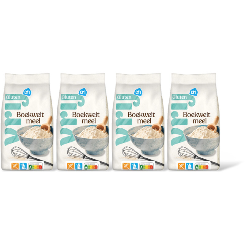 AH Glutenvrij Boekweit meel 4-pack