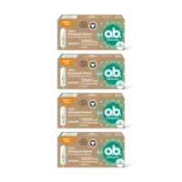 o.b. Organic cotton tampons super 4-pack