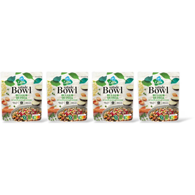 AH Salade bowl bulgur quinoa 4-pack