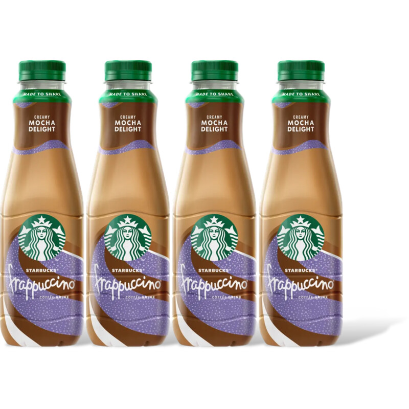 Starbucks Frappuccino mocha delight flavour 4-pack