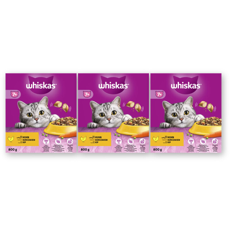 Whiskas Senior 7+ Chicken Dry