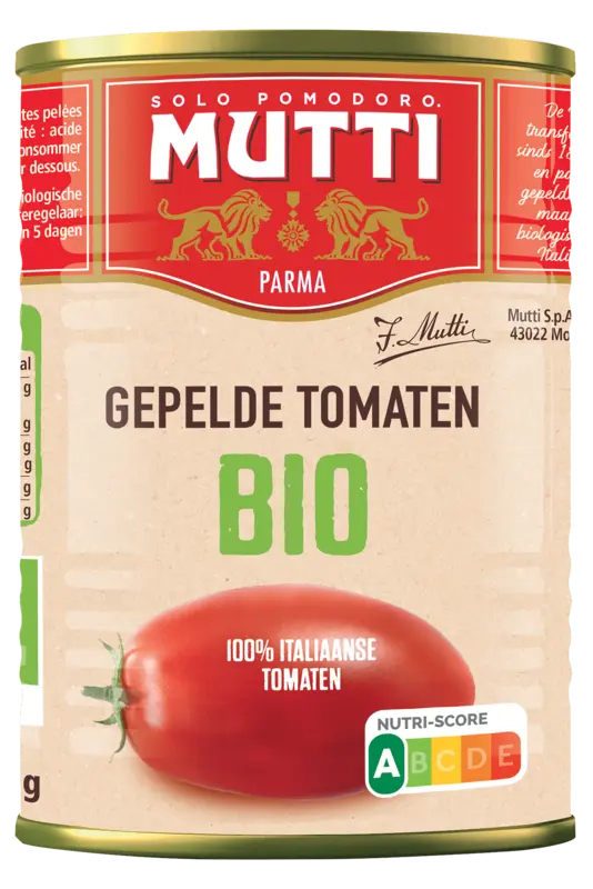 Mutti Gepelde tomaten bio