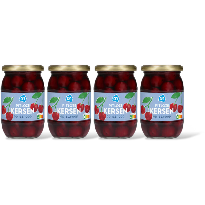 AH Pitloze kersen op siroop 4-pack