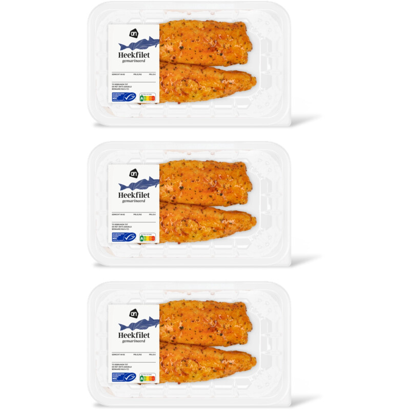 AH Heekfilet gemarineerd 3-pack