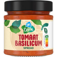 Een afbeelding van AH Terra Tomaat basilicum spread