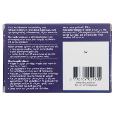 pdp-image-Nexium Control voor brandend maagzuur