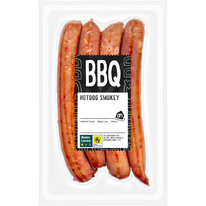 AH BBQ hotdog smokey