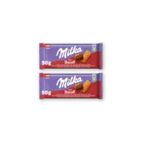 Milka Chocoladereep lotus biscoff 2-pack