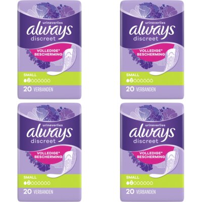 pdp-image-Always Discreet verband voor urineverlies 4pack