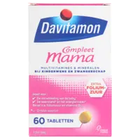 Davitamon Compleet zwanger multivitamine tabletten