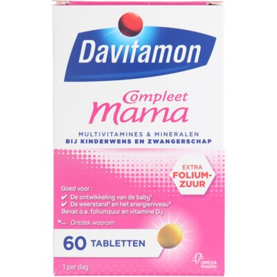pdp-image-Davitamon Compleet zwanger multivitamine tabletten