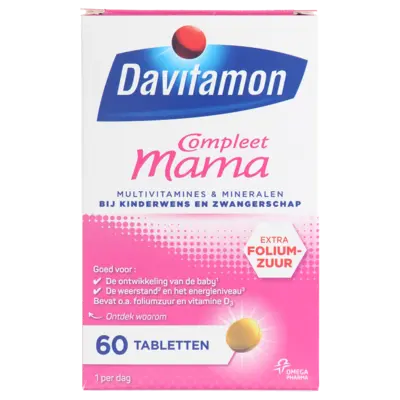 pdp-image-Davitamon Compleet zwanger multivitamine tabletten