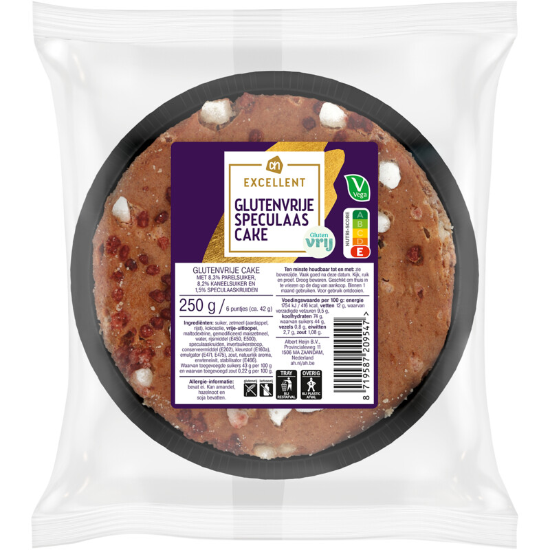 Een afbeelding van AH Excellent Glutenvrije speculaas cake