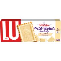Een afbeelding van LU Scholiertje witte chocolade