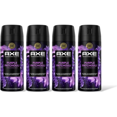 pdp-image-Axe Purple patchouli deo bodyspray 4-pack