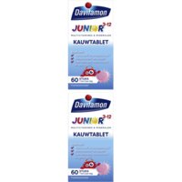 Een afbeelding van Davitamon Multivitamine Framboos 2-pack