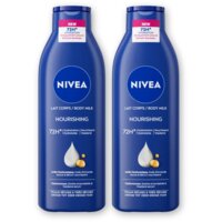 NIVEA Verzorgende body milk 2-pack