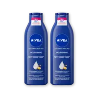 NIVEA Verzorgende body milk 2-pack