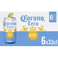 Een afbeelding van Corona Cero alcoholvrij bier 4-pack