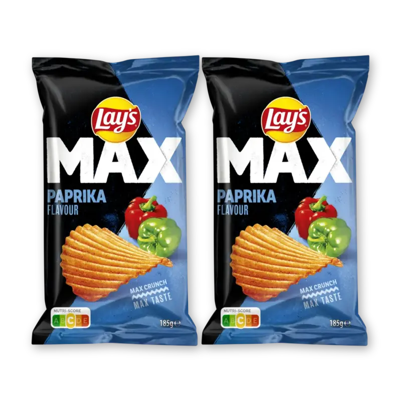 Lay's Max paprika 2-pack
