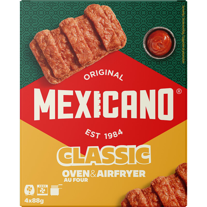 Een afbeelding van Mexicano Classic oven & airfryer snacks