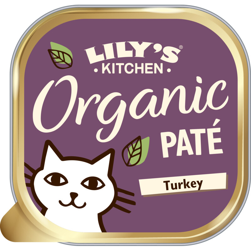 Een afbeelding van Lily's Kitchen Organic paté met kalkoen