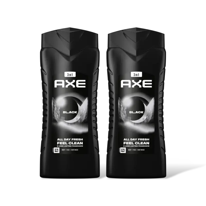 Axe Black showergel 2-pack