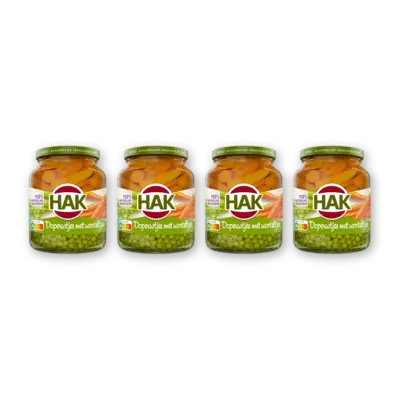 pdp-image-Hak Doperwtjes met worteltjes 4-pack