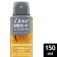 Dove Men+care sandalwood + vanilla spray