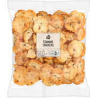 Een afbeelding van AH Edamame crackers