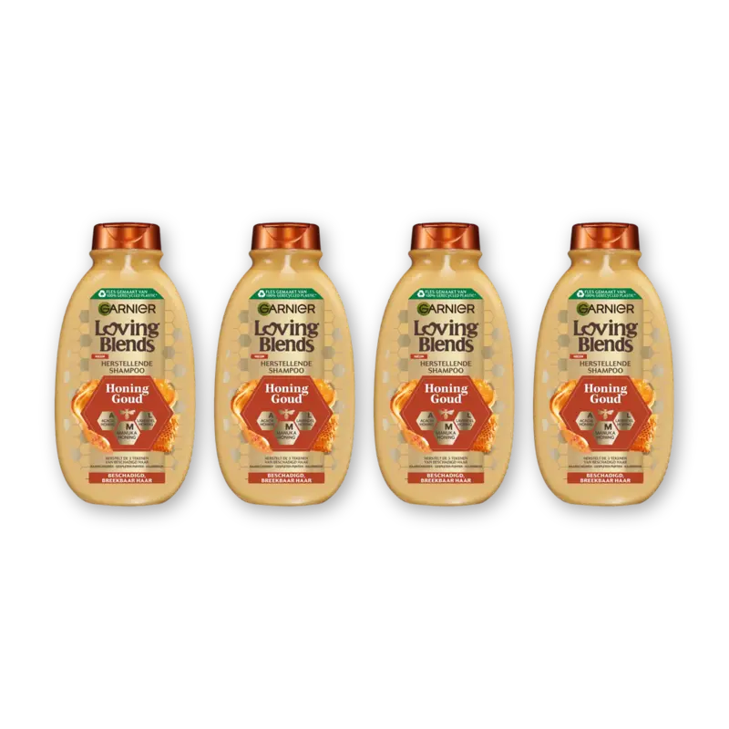 Loving Blends Honinggoud shampoo 4-pack
