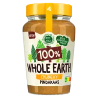 Whole earth Crunchy 100% pindakaas
