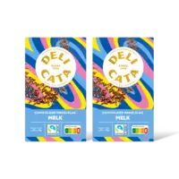 Delicata Chocolade hagelslag melk 2-pack