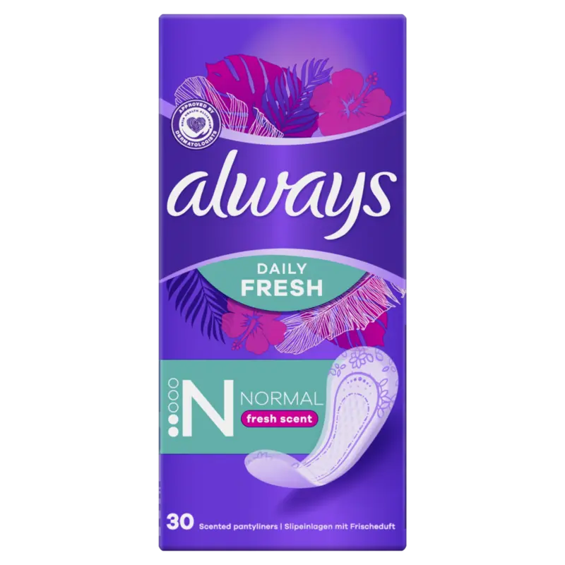 Dailies normal fresh scent inlegkruisjes