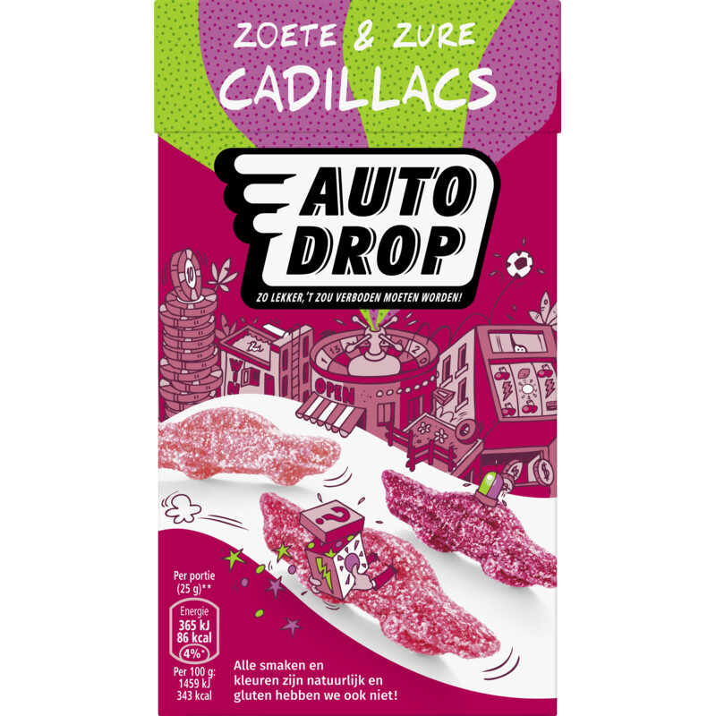 Een afbeelding van Autodrop Zoete & zure cadillacs