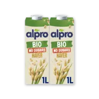 Alpro Bio haver no sugars 2-pack