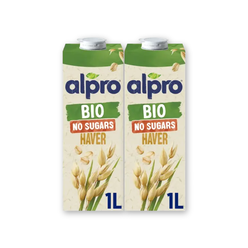 Bio haver no sugars 2-pack