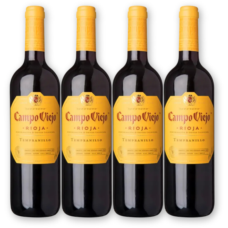 Campo Viejo Campo Viejo Rioja Tempranillo 4 flessen