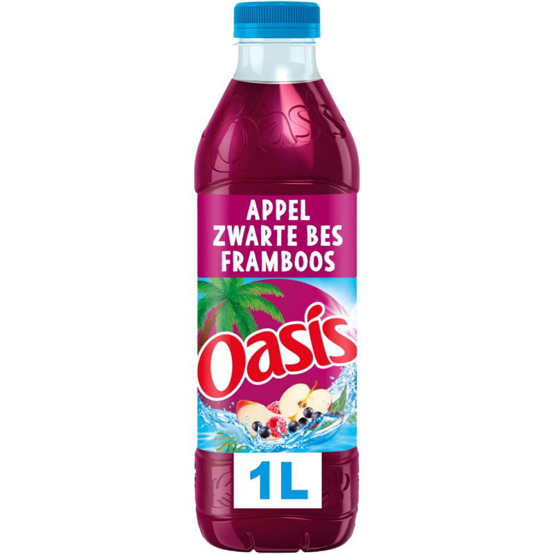 Een afbeelding van Oasis Appel zwarte bes framboos