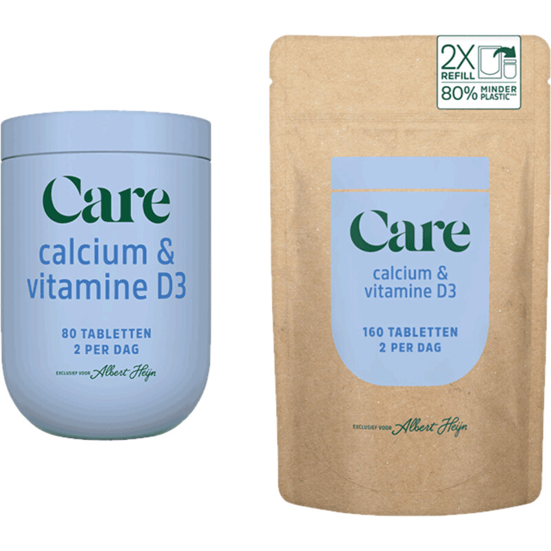 Een afbeelding van Care Calcium & vitamine D3 pakket