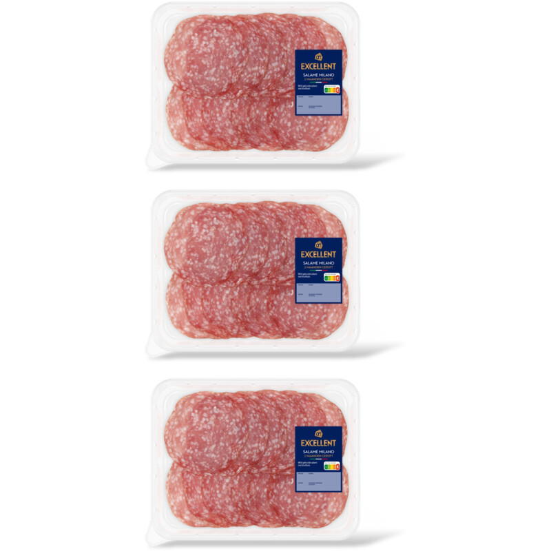 AH Excellent Salame milano 3-pack