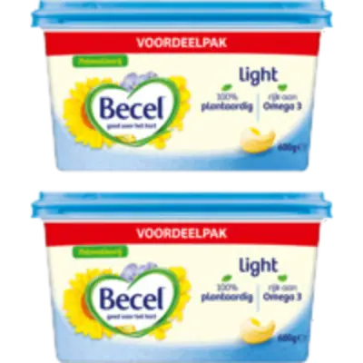 pdp-image-Becel Light palmolievrij 600 gram 2-pack