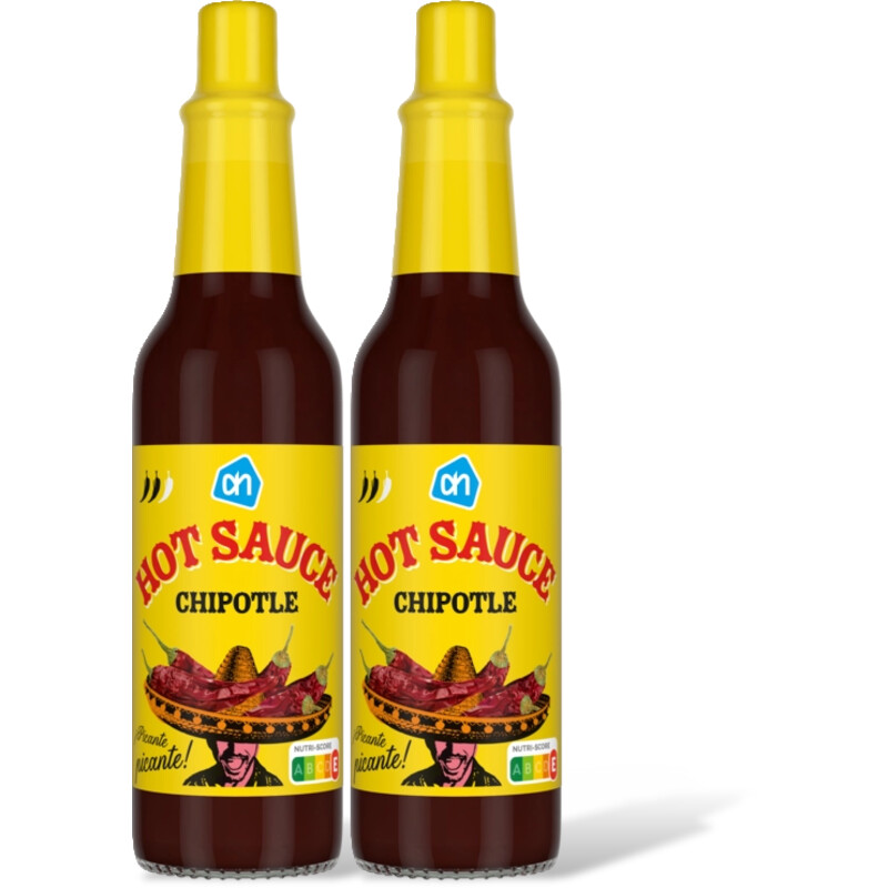 AH Hot sauce chipotle 2-pack