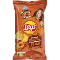 Lay's Smoked bacon & caramelised peach flavour