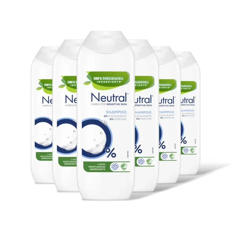 Neutral Shampoo 0% normaal 6-pack